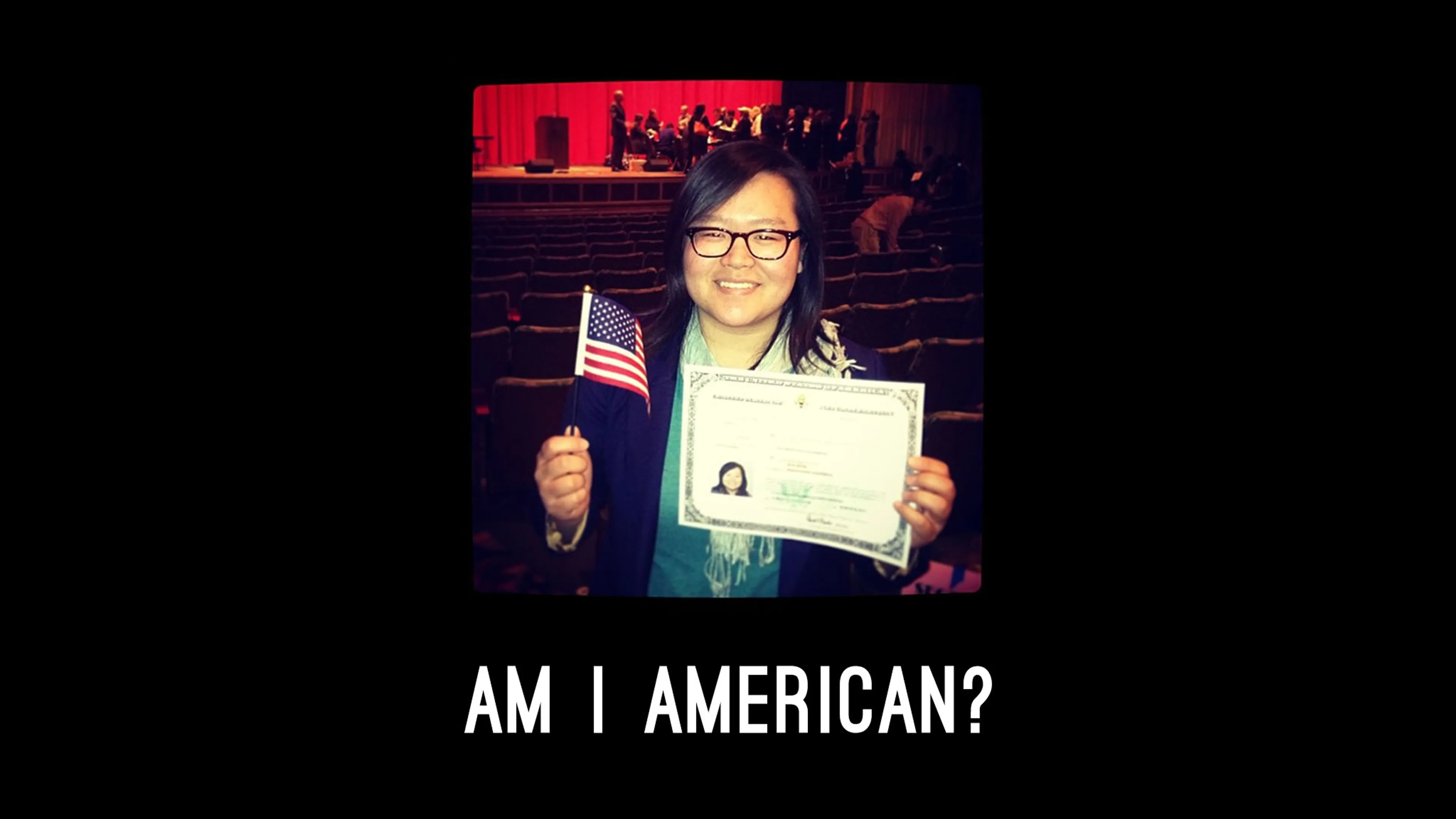 Am I American poster